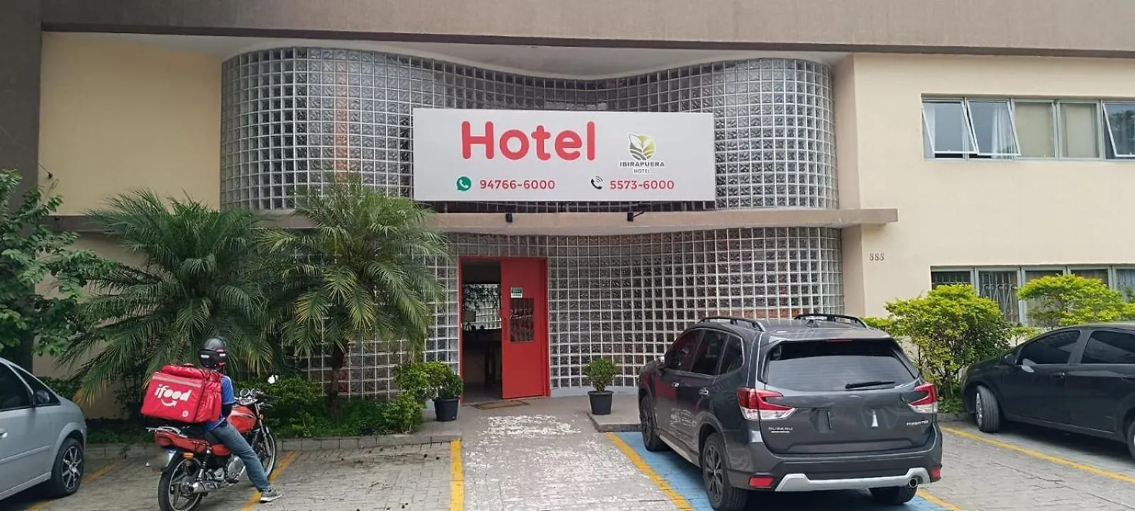 Novo Hotel Ibirapuera location